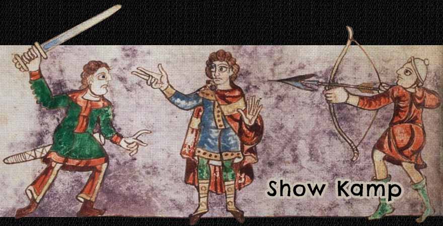Show kamp - Billede lånt fra Stuttgart Biblen Cirka 800-850